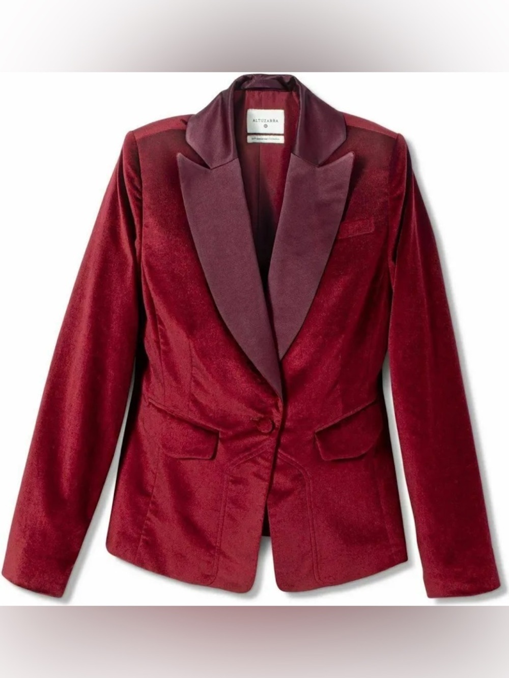 NWT Altuzarra for Target red Velvet Blazer Size 3X Plus